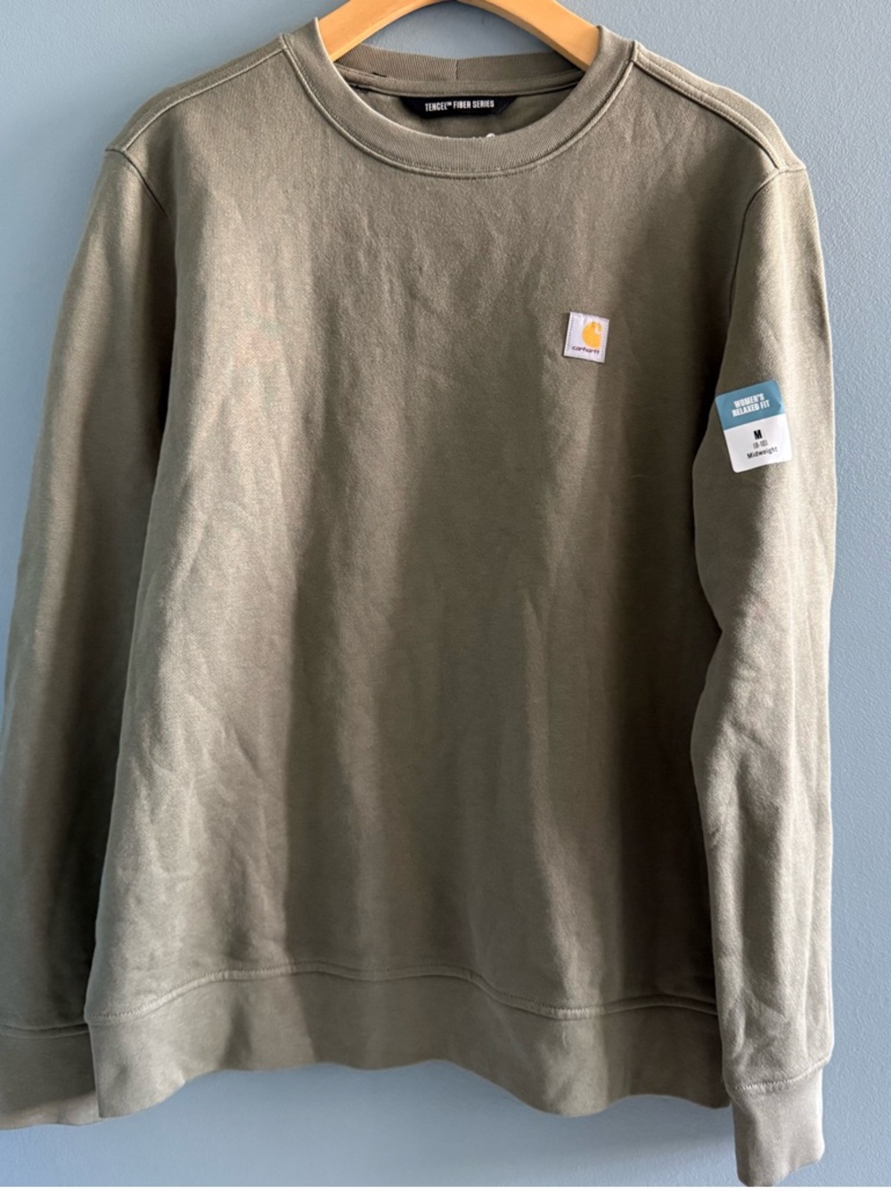 Carhartt Women’s Relaxed Fit Midweight French Terry Crewneck Sweatshirt